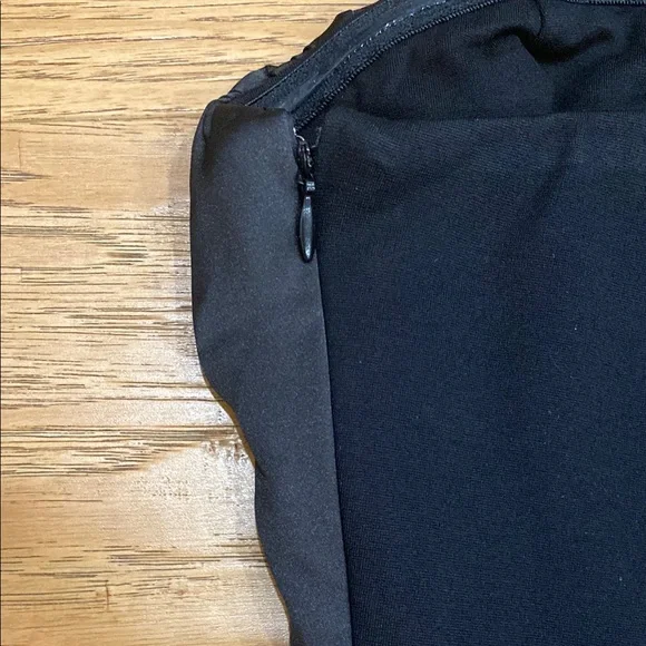 STEELE Black Asymmetrical Ruched Strapless Cocktail Dress size xsmall - Picture 6 of 6